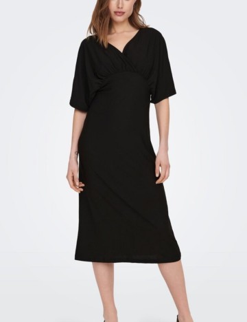 Rochie midi Only, negru