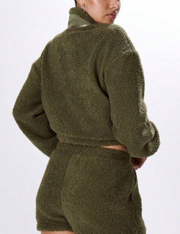 Jachetă Shein, verde