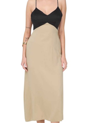 Rochie midi Only, mix culori
