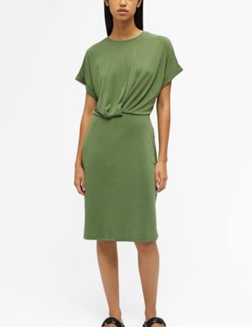 Rochie midi Object, verde