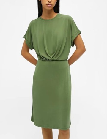 Rochie midi Object, verde