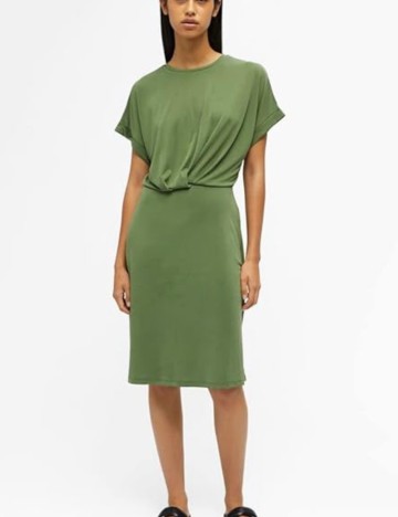 Rochie midi Object, verde