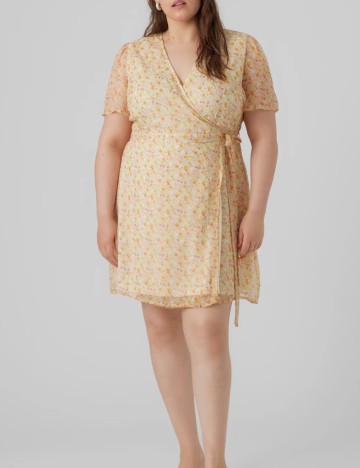 Rochie midi Vero Moda, mix culori