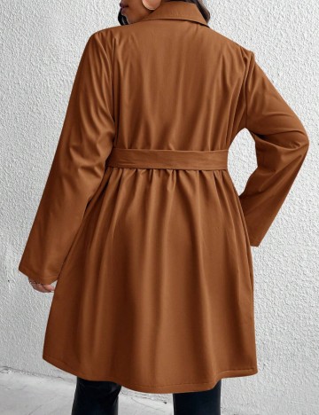 Trench Shein Curve+, maro