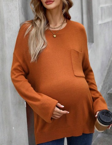 Pulover Shein, cărămiziu
