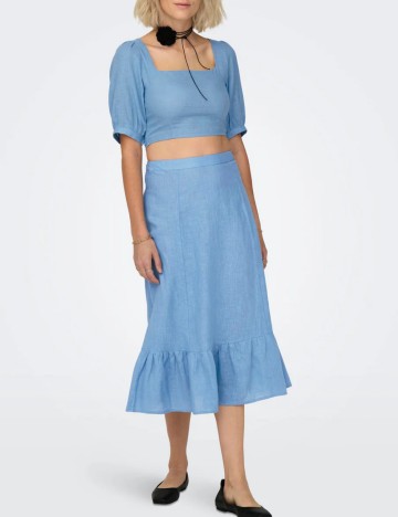 Top Vero Moda, albastru