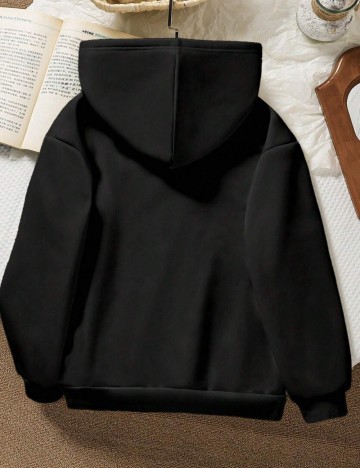 Hanorac Shein, negru