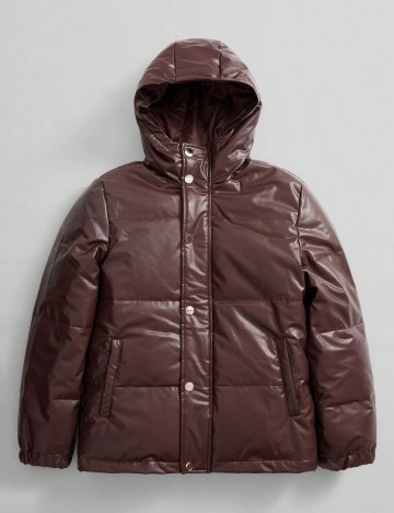 Geacă Shein MANFINITY, maro