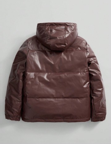 Geacă Shein MANFINITY, maro