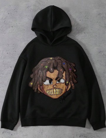 Hanorac Shein, negru