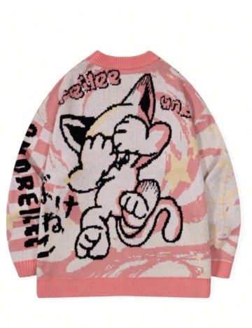 Pulover Shein MANFINITY, mix culori