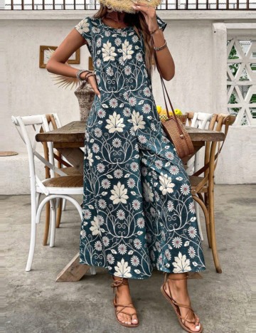 Salopetă lungă Shein, mix culori