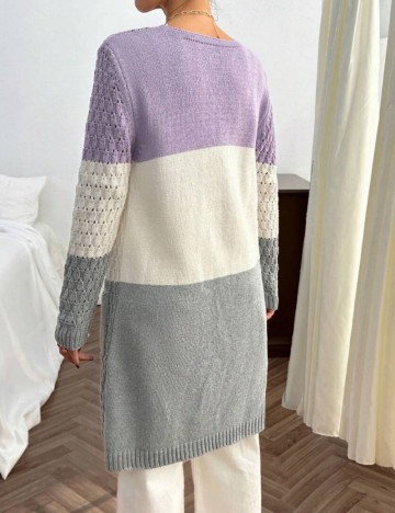 Cardigan Shein, mix culori