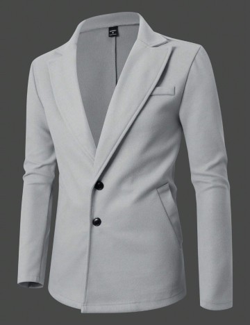 Palton Shein MANFINITY, gri