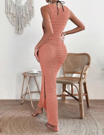 Rochie de plajă Shein, roz