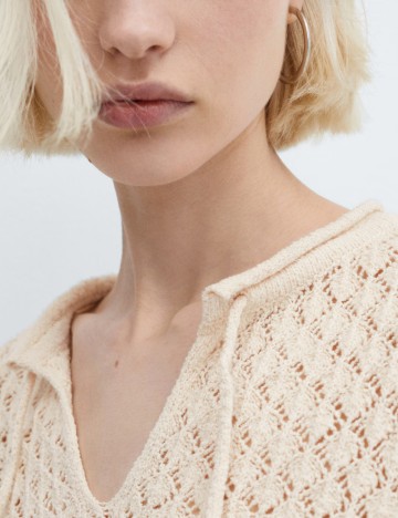 Rochie mini Mango, bej