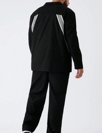 Costum Shein MANFINITY, negru