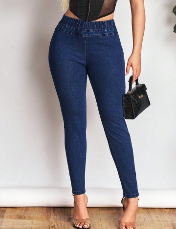 Jeans Shein, albastru