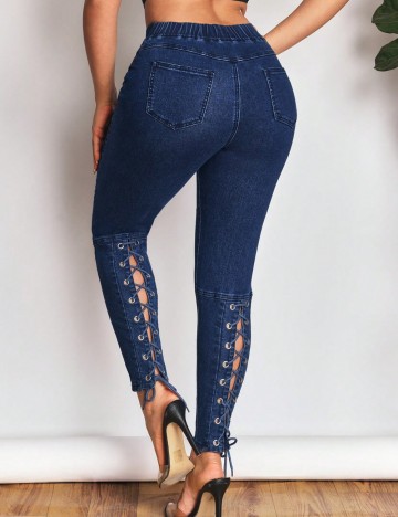 Jeans Shein, albastru