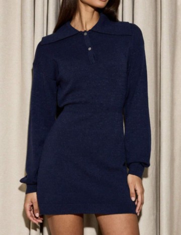 Rochie mini Shein AIIRZ, albastru