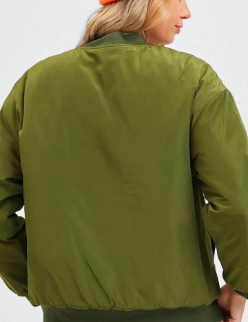 Jachetă Shein, verde