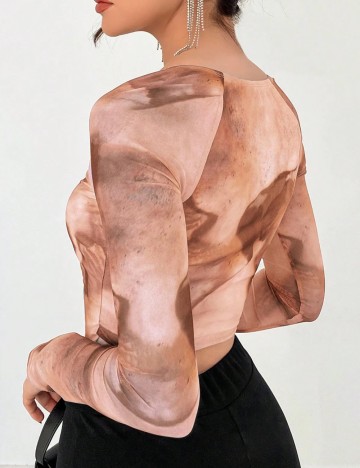 Bluză Shein, mix culori