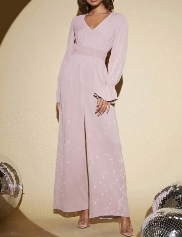 Salopetă lungă Shein, roz