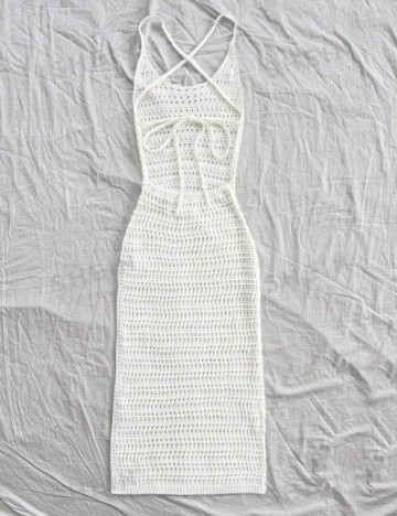 Rochie de plajă Shein, crem