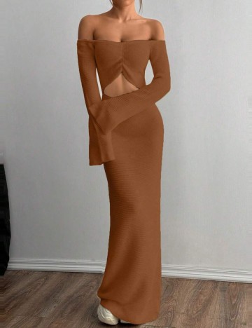 Rochie maxi Shein, maro