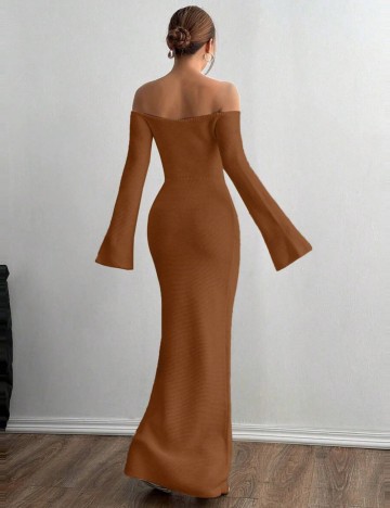 Rochie maxi Shein, maro