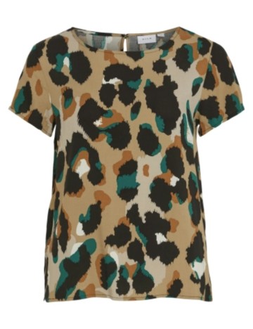 Cămașă cu m&acirc;necă scurtă Vila, mix culori