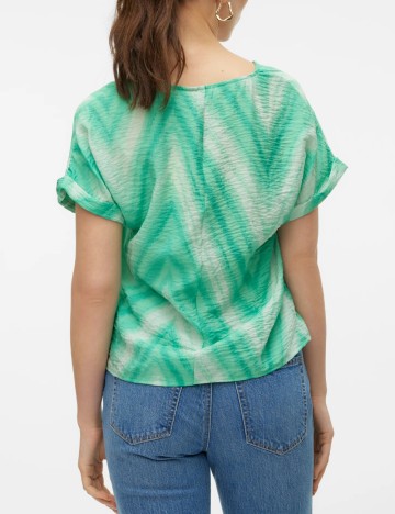 Cămașă cu m&acirc;necă scurtă Vero Moda, mix culori