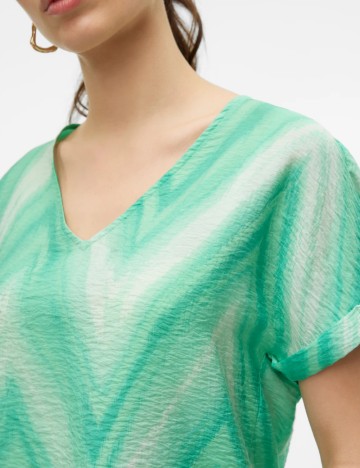 Cămașă cu m&acirc;necă scurtă Vero Moda, mix culori