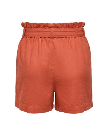 Pantaloni scurți Only, cărămiziu