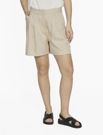 Pantaloni scurți Vila, bej