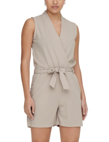 Salopetă scurtă Only, bej