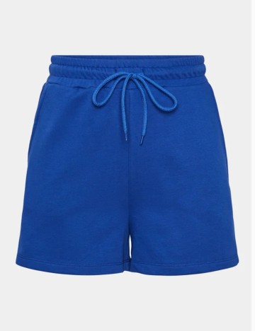 Pantaloni scurți Pieces, albastru