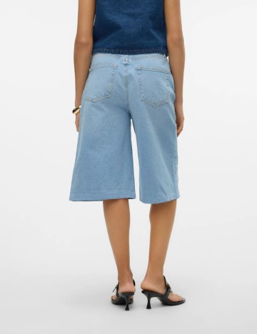 Pantaloni 3/4 Vero Moda Aware, albastru