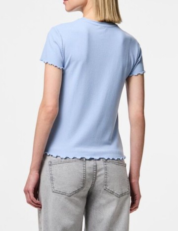 Tricou Pieces, albastru
