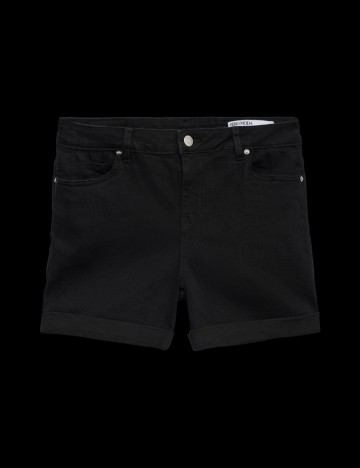 Pantaloni scurți de blugi Vero Moda, negru