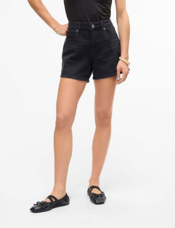 Pantaloni scurți Vero Moda, negru