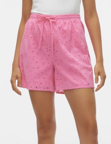 Pantaloni scurți Vero Moda, roz