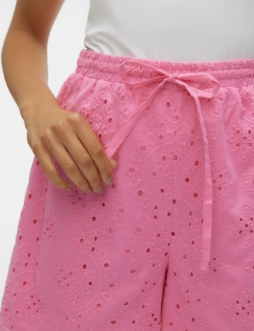 Pantaloni scurți Vero Moda, roz