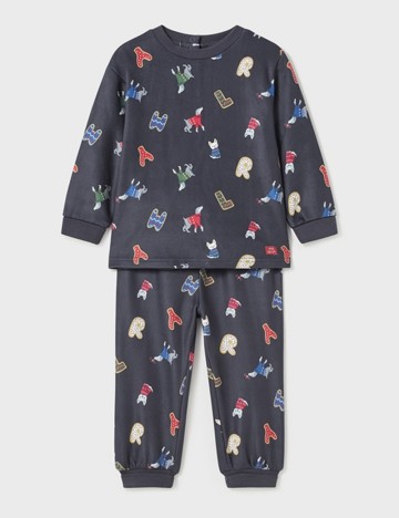 Compleu pijamale Mayoral, gri