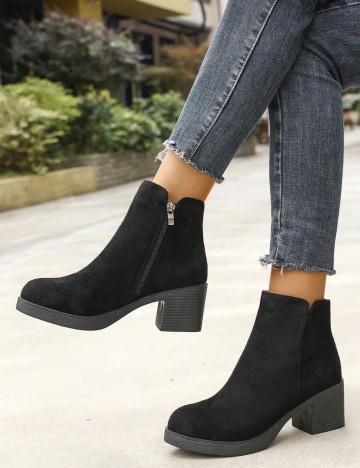 Botine Shein, negru