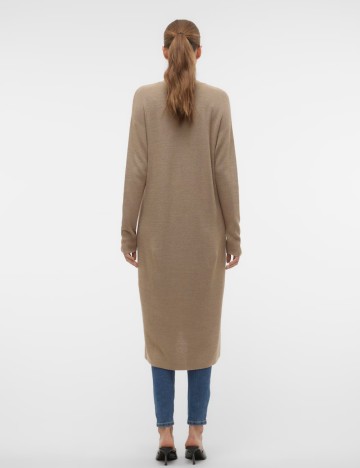 Cardigan lung Vero Moda, bej