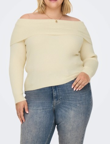 Pulover Only, crem