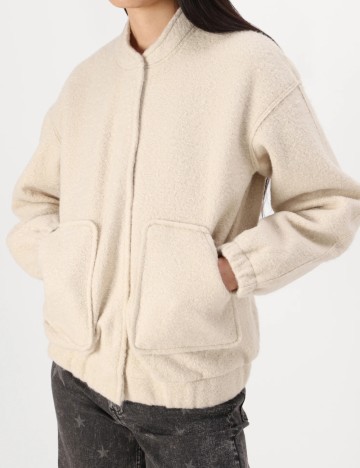 Jachetă Vero Moda, crem