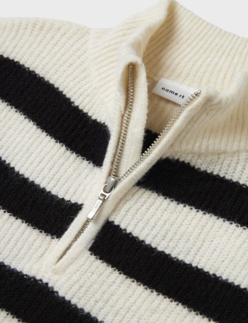 Pulover cu fermoar Name It, mix culori