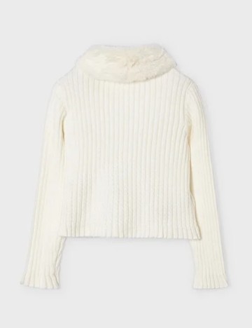 Bluză cu nasturi Mayoral, crem